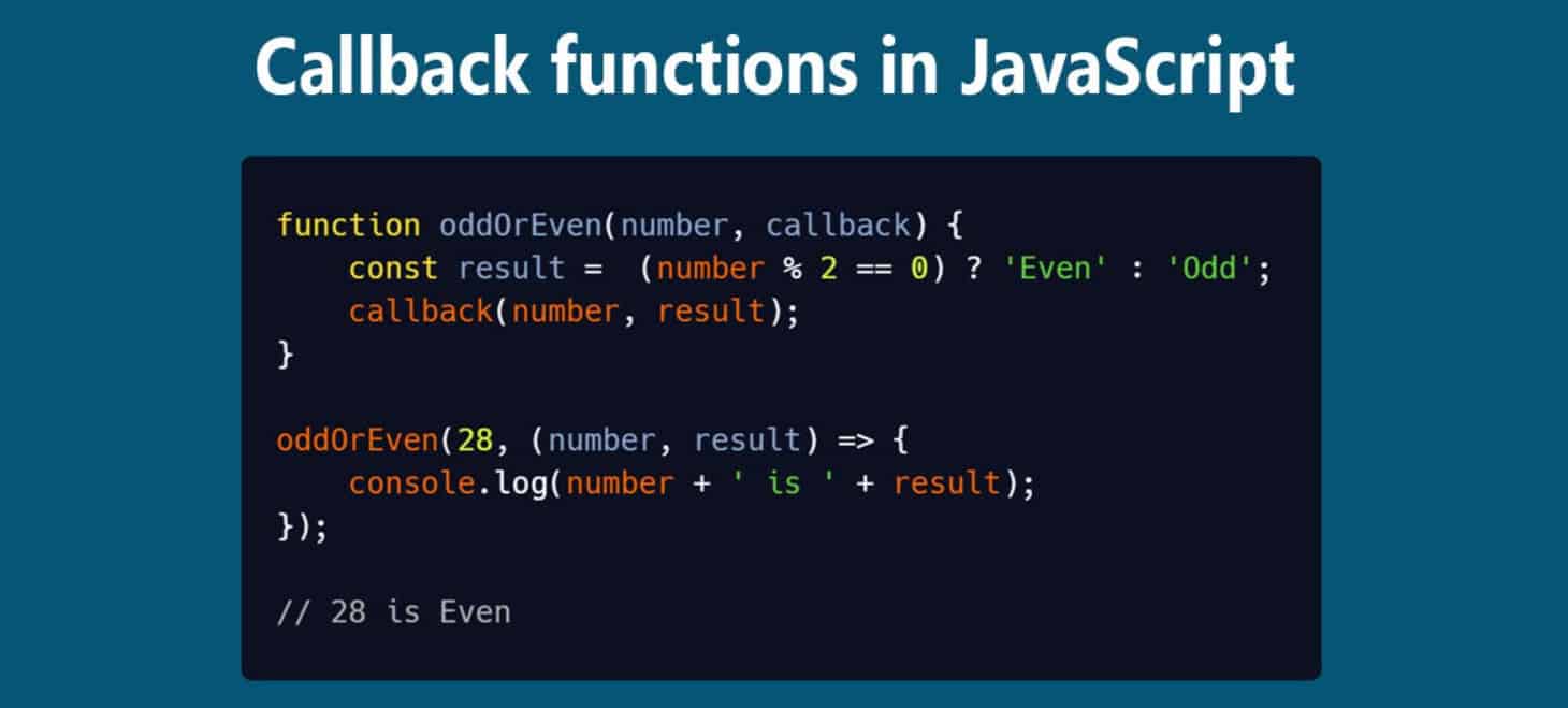 callback function