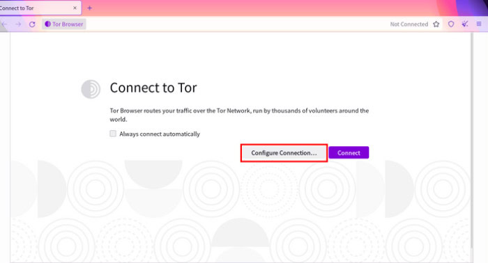 connect to tor