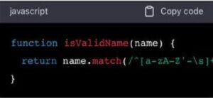 Input Validation In JavaScript: How To Validate Names