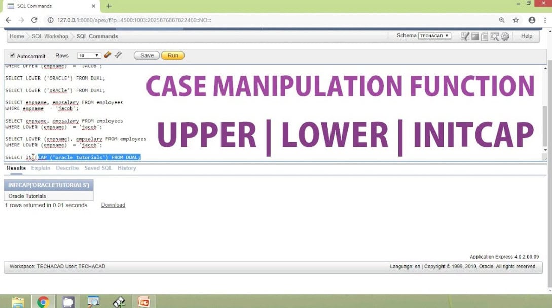 case manipulative functions