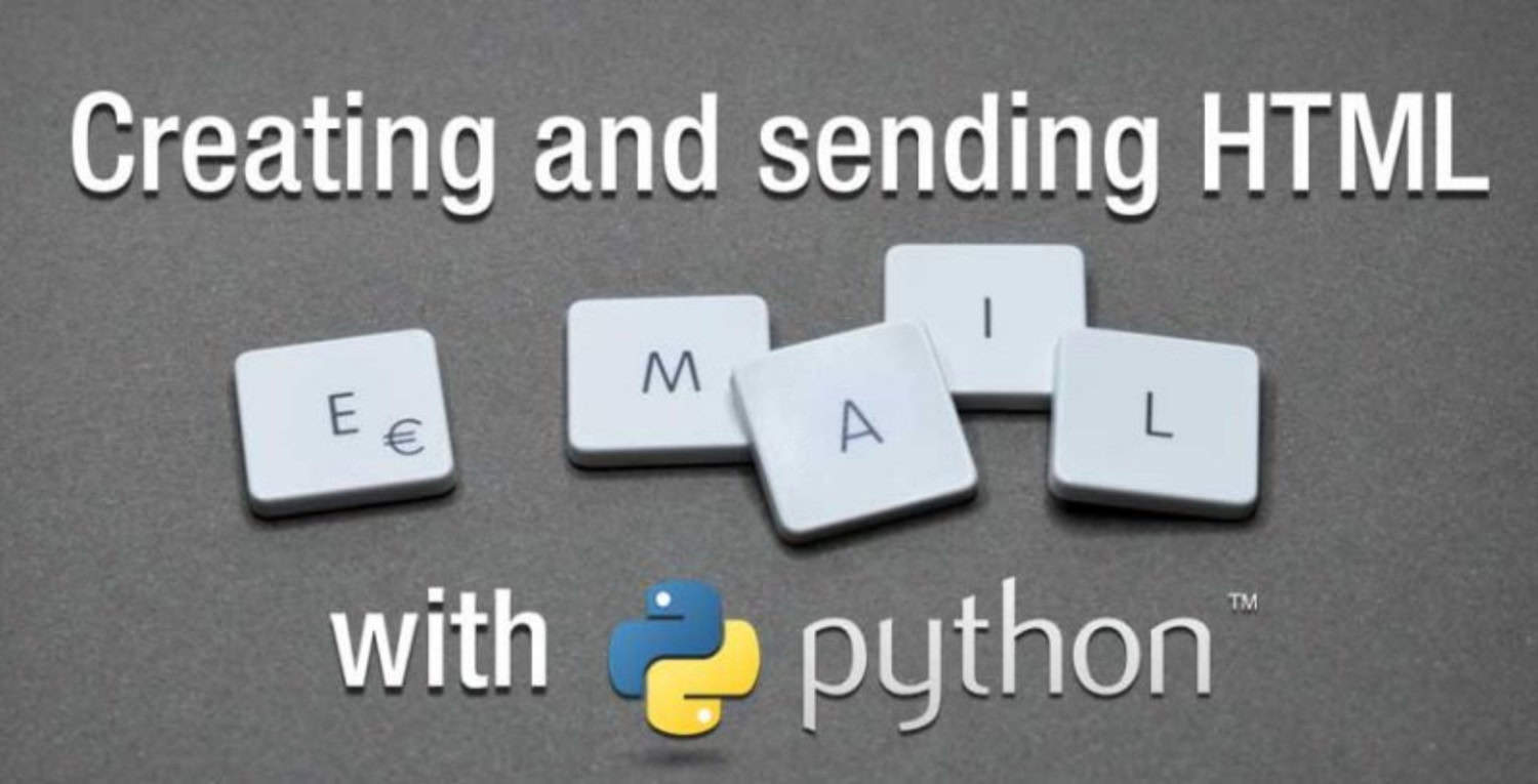 html emails with python